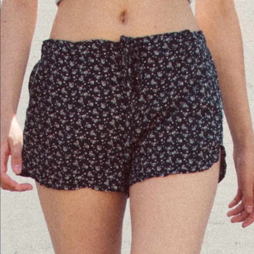 Brandy Melville floral shorts
